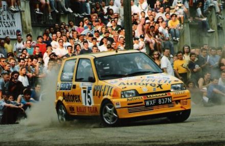 Jacek Sikora i Marek Kaczmarek - Fiat Cinquecento Sporting.